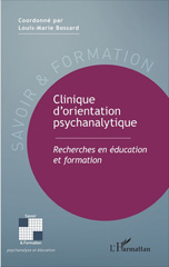 E-book, Clinique d'orientation psychanalytique : recherches en éducation et formation, L'Harmattan
