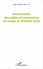 E-book, Dictionnaire des sigles et acronymes en usage au Burkina Faso, L'Harmattan