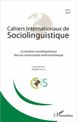 E-book, La situation sociolinguistique dans la communauté autonome basque, L'Harmattan