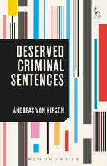 eBook, Deserved Criminal Sentences, Hirsch, Andreas von., Hart Publishing