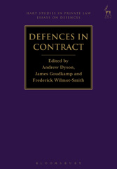 E-book, Defences in Contract, Hart Publishing