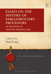 E-book, Essays on the History of Parliamentary Procedure, Hart Publishing