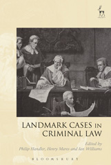 eBook, Landmark Cases in Criminal Law, Hart Publishing