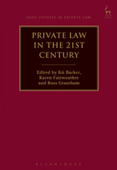 E-book, Private Law in the 21st Century, Hart Publishing