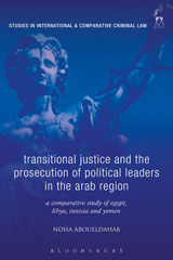 E-book, Transitional Justice and the Prosecution of Political Leaders in the Arab Region, Hart Publishing