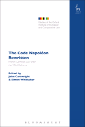 E-book, The Code Napoléon Rewritten : French Contract Law after the 2016 Reforms, Hart Publishing