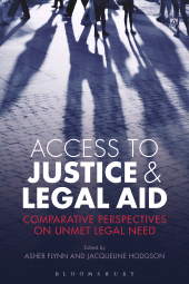 E-book, Access to Justice and Legal Aid : Comparative Perspectives on Unmet Legal Need, Hart Publishing