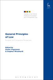 E-book, General Principles of Law : European and Comparative Perspectives, Hart Publishing