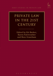 E-book, Private Law in the 21st Century, Hart Publishing
