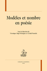 eBook, Modèles et nombre en poésie, Honoré Champion