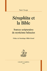 eBook, Séraphîta et la Bible : Sources scripturaires du mysticisme balzacien, Osuga, Saori, Honoré Champion