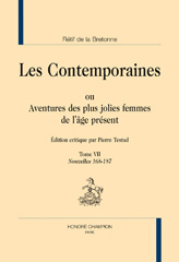 E-book, Les Contemporaines, Honoré Champion