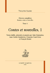 E-book, Oeuvres complètes de Théophile Gautier : Contes et nouvelles, 1, Gautier Théophile, Honoré Champion