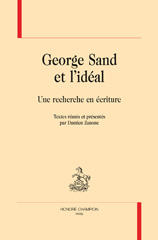 eBook, George Sand et l'idéal : Une recherche en écriture, Honoré Champion