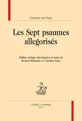 E-book, Les sept psaumes allegorisés, Christine de Pisan, Honoré Champion
