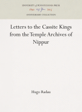 eBook, Letters to Cassite Kings from the Temple Archives of Nippur, ISD