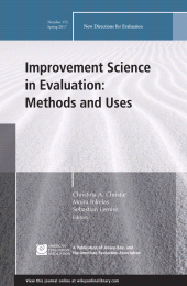 E-book, Improvement Science in Evaluation : Methods and Uses : New Directions for Evaluation, Number 153, Jossey-Bass