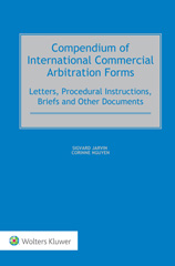 eBook, Compendium of International Commercial Arbitration Forms, Kluwer Law International