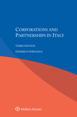 E-book, Corporations and Partnerships in Italy, Kluwer Law International