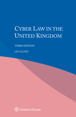 E-book, Cyber Law in the United Kingdom, Kluwer Law International