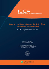 E-book, International Arbitration and the Rule of Law, Kluwer Law International