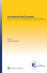 E-book, Investment Fund Taxation, Kluwer Law International