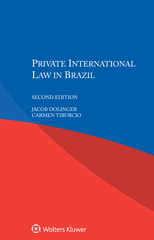 E-book, Private International Law in Brazil, Wolters Kluwer