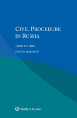 E-book, Civil Procedure in Russia, Wolters Kluwer