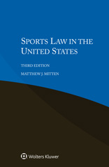 E-book, Sports Law in the United States, Mitten, Matthew J., Kluwer Law International