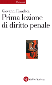 E-book, Prima lezione di diritto penale, GLF editori Laterza