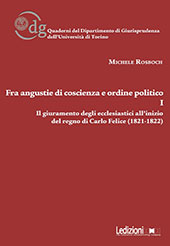 E-book, Fra angustie di coscienza e ordine politico, Rosboch, Michele, Ledizioni