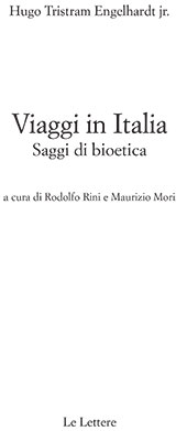 E-book, Viaggi in Italia : saggi di bioetica, Engelhardt, Hugo Tristam, Le Lettere