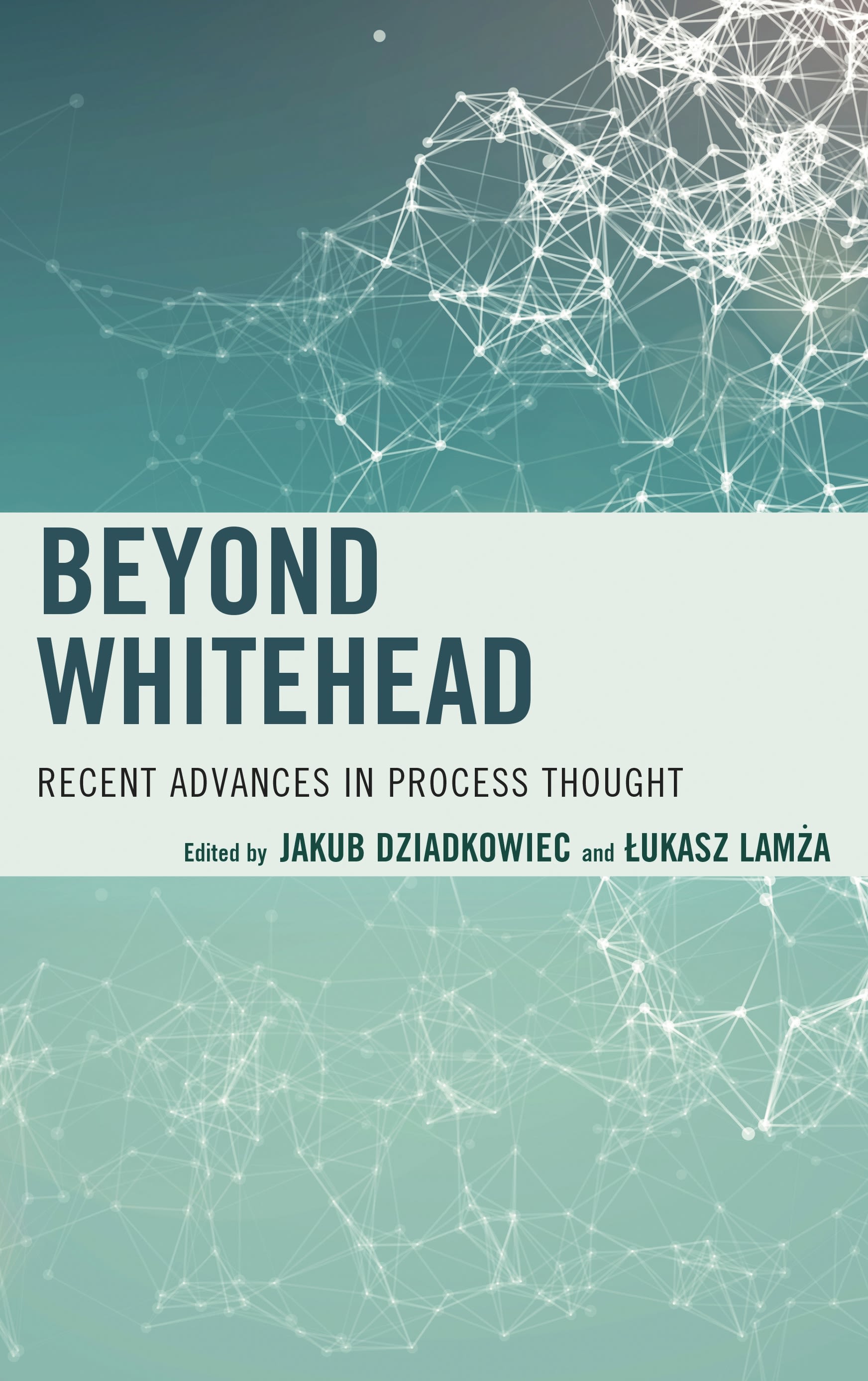 E-book, Beyond Whitehead : Recent Advances in Process Thought, Lexington Books