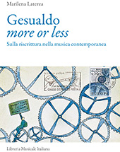 eBook, Gesualdo more or less : sulla riscrittura nella musica contemporanea, Laterza, Marilena, Libreria musicale italiana