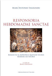 E-book, Responsoria hebdomadae sanctae : Benedictus & Improperia quattuor vocibus Miserere sex vocibus, Libreria musicale italiana