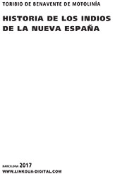 E-book, Historia de los indios de la Nueva España, Motolinìa, Toribio, Linkgua