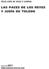 eBook, Las paces de los reyes y judìa de Toledo, Linkgua