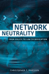 E-book, Network neutrality : From policy to law to regulation, Manchester University Press