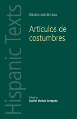 E-book, Artículos de costumbres : by Mariano José de Larra, Manchester University Press