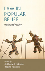 E-book, Law in popular belief : Myth and reality, Manchester University Press