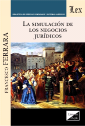 E-book, Simulacion de los negocios juridicos, Ferrara, Francesco, Ediciones Olejnik