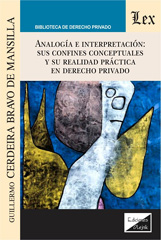 eBook, Analogía e interpretación : Sus confines conceptuales y su realidad práctica en derecho priva, Ediciones Olejnik