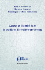 eBook, Genres et identité dans la tradition littéraire européenne, Orizons