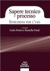 E-book, Sapere tecnico e processo : istruzioni per l'uso, Pacini