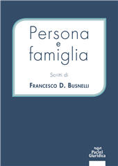E-book, Persona e famiglia, Busnelli, Francesco Donato, Pacini
