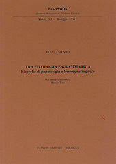 eBook, Tra filologia e grammatica : ricerche di papirologia e lessicografia greca, Pàtron