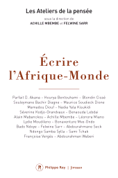 eBook, Ecrire l'Afrique-Monde, Éditions Philippe Rey