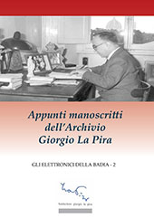 E-book, Appunti manoscritti dell'Archivio Giorgio La Pira, Polistampa