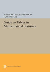 E-book, Guide to Tables in Mathematical Statistics, Princeton University Press