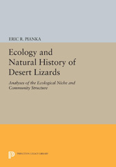 E-book, Ecology and Natural History of Desert Lizards : Analyses of the Ecological Niche and Community Structure, Princeton University Press